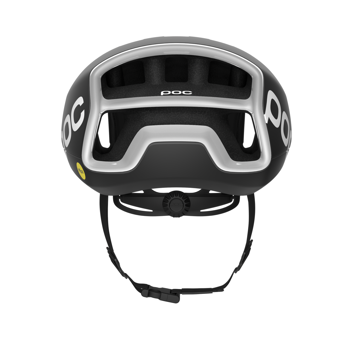 Kask szosowy POC CYTAL MIPS czarny/biały z matowym logo