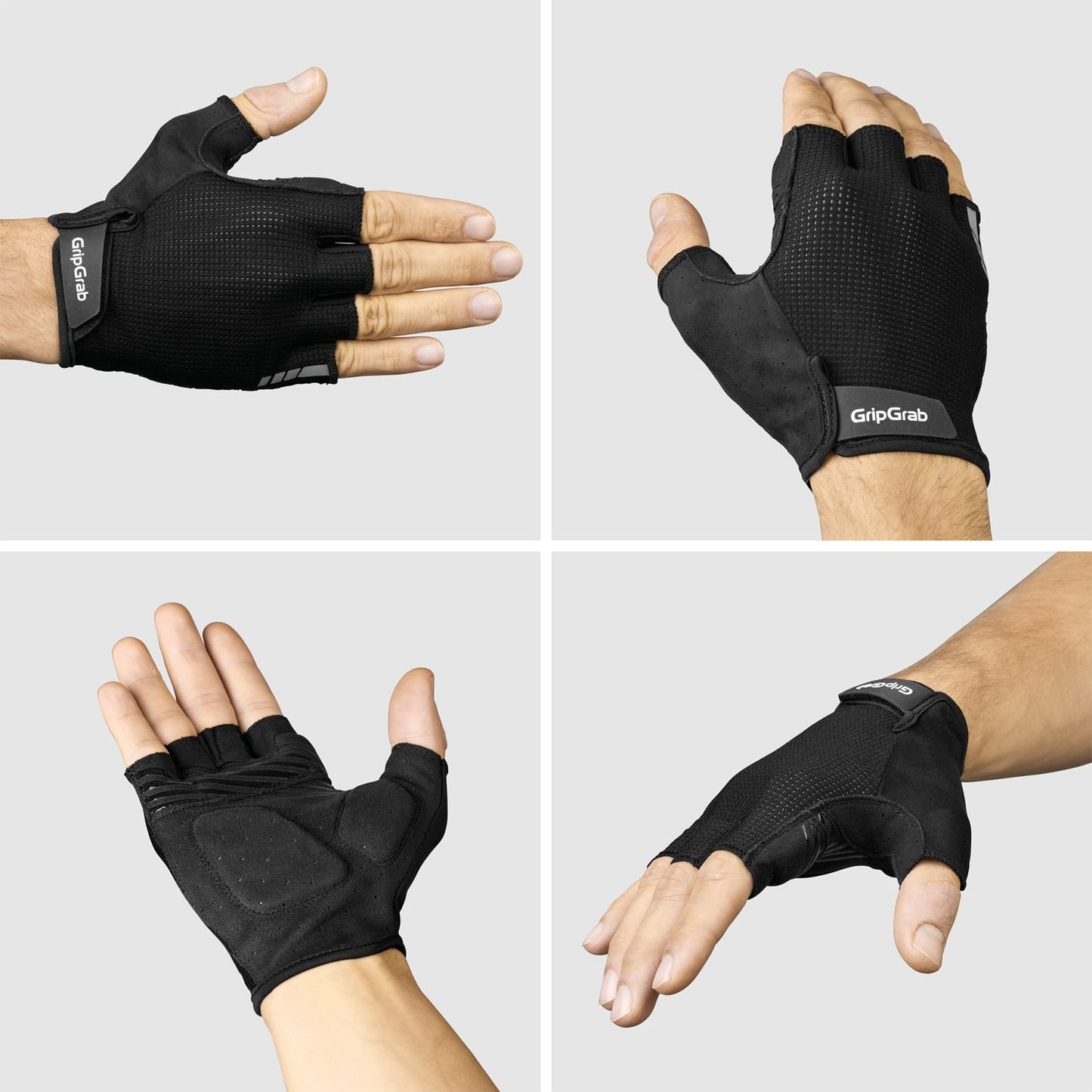 Rękawice krótkie GRIPGRAB EXPLR RC MAX czarne