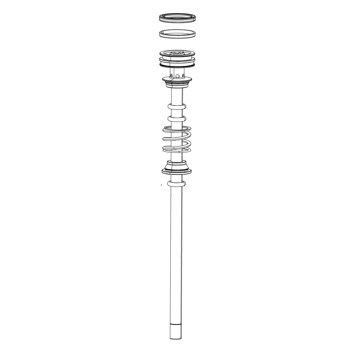 Zestaw tłoków Debonair ROCKSHOX 120 mm-29 - SID 35MM D1+ (2024+)
