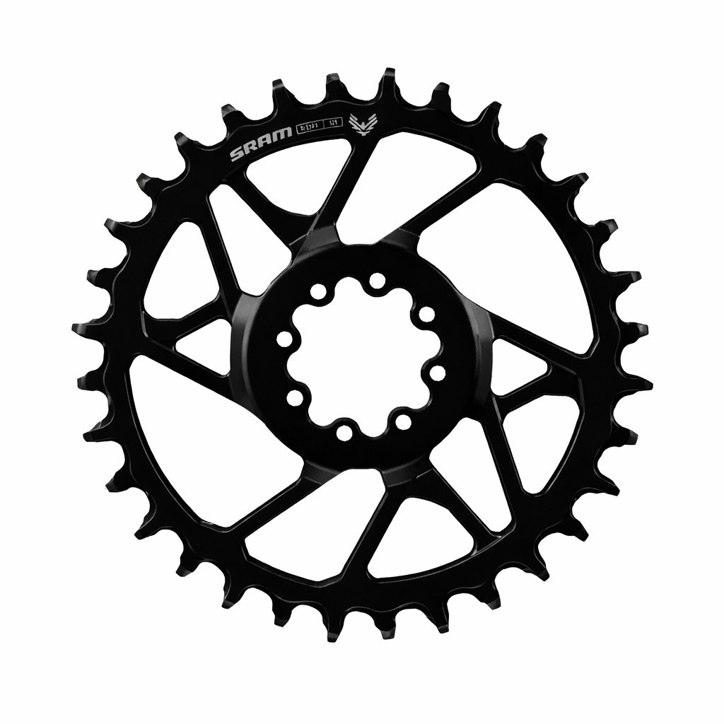Aluminiowa tarcza łańcuchowa SRAM S1000 T-TYPE EAGLE BOOST 12V Direct Mount Offset 3mm Black Mono