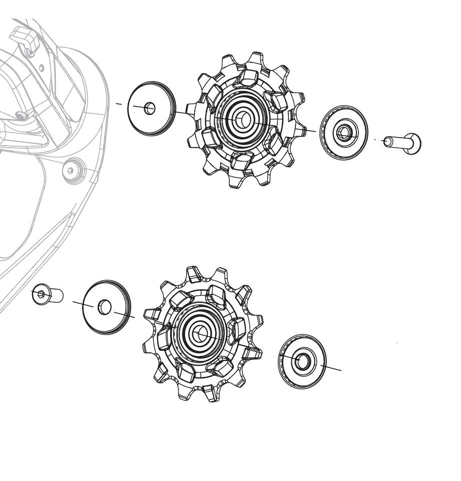 Koszyki przerzutki SRAM FORCE AXS 12V