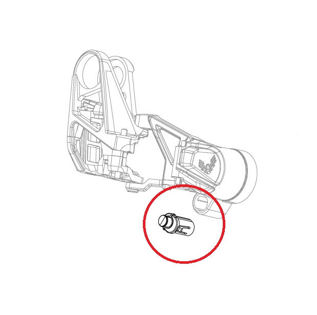Klucz do konfiguracji / blokada tylnej przerzutki SRAM X0 T-TYPE EAGLE AXS