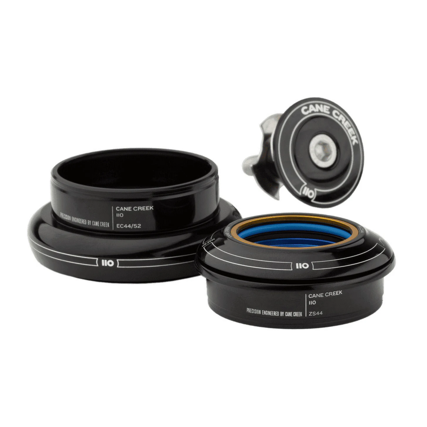 CANE CREEK 110 Headset 1 1/8", ZS44/28.6 | EC44/30, krótki, czarny
