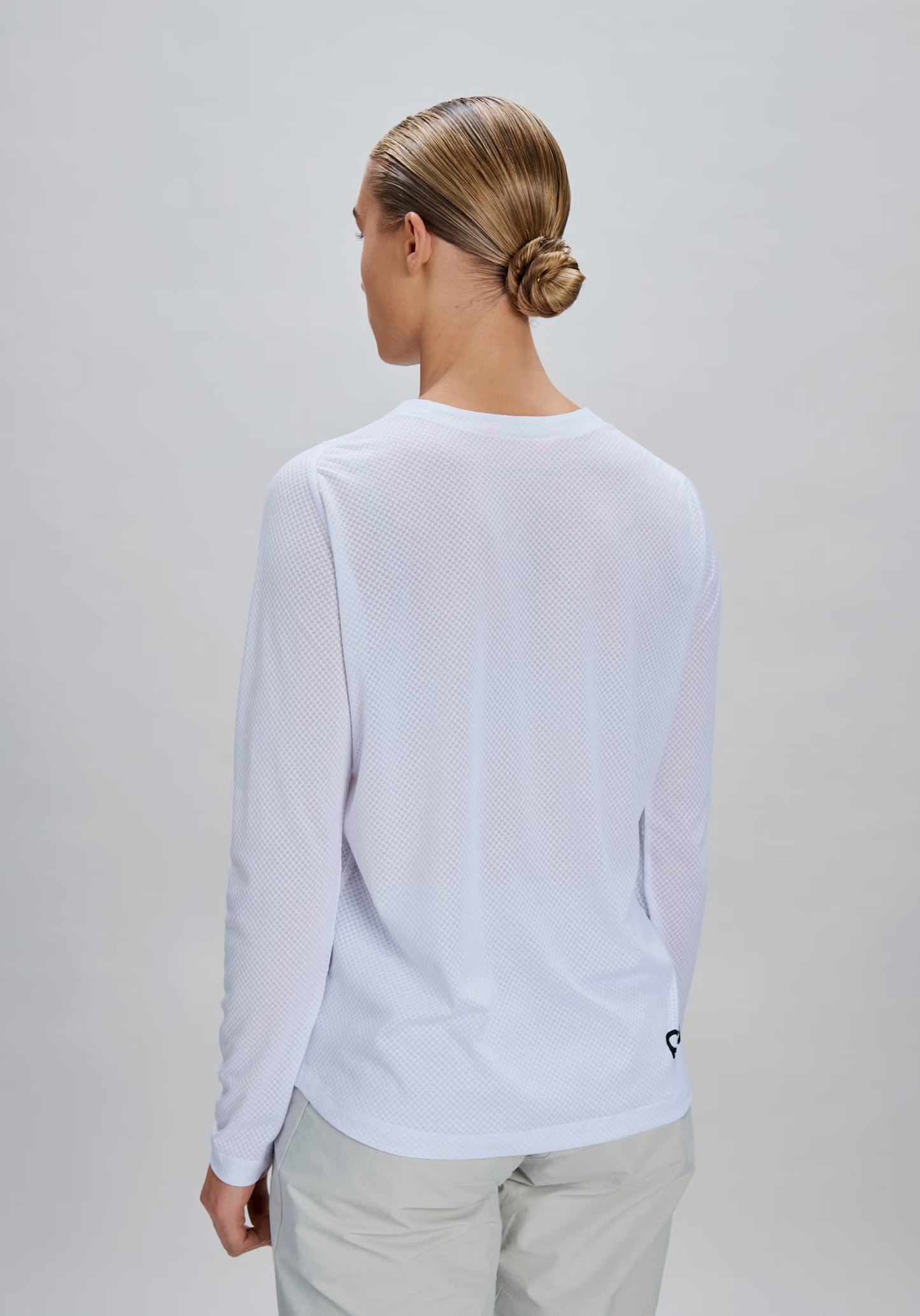 Damska koszulka z długim rękawem POC MOTION AIR biała