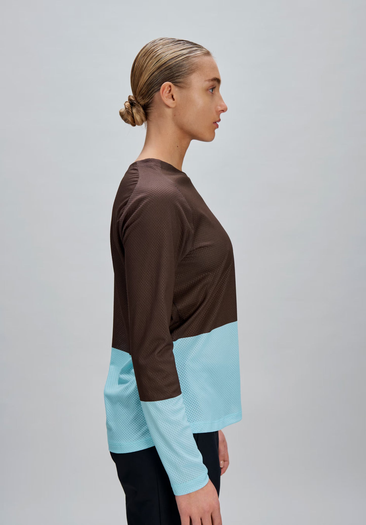 Women's Bronze/Blue POC MOTION AIR Long Sleeve Jersey