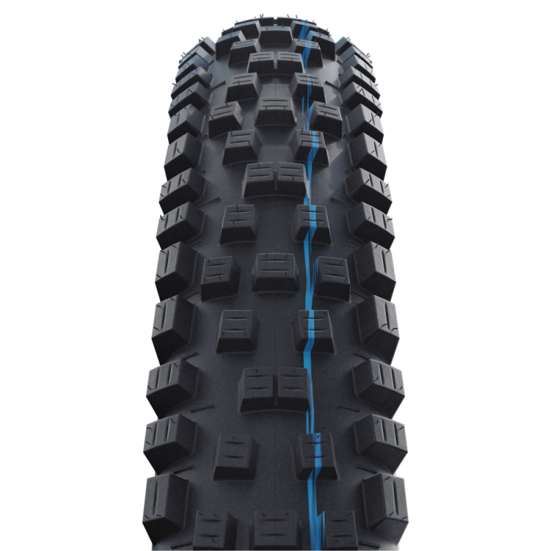 SCHWALBE NOBBY NIC 29x2.40 ADDIX SPEEDGRIP SUPERRACE opona bezdętkowa miękka czarna/brązowa