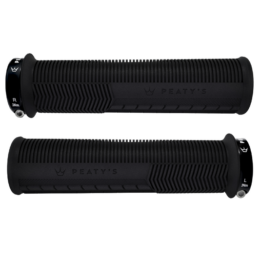 PEATY'S MONARCH MUSHROOM Grips Black