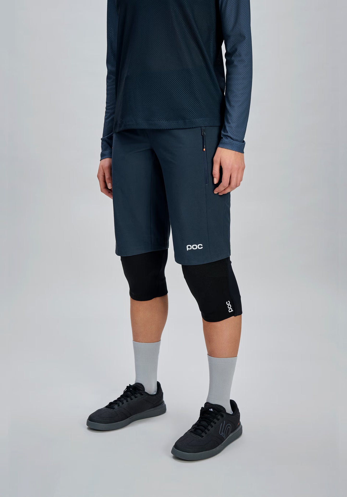 Damskie spodenki POC MOTION Short Navy