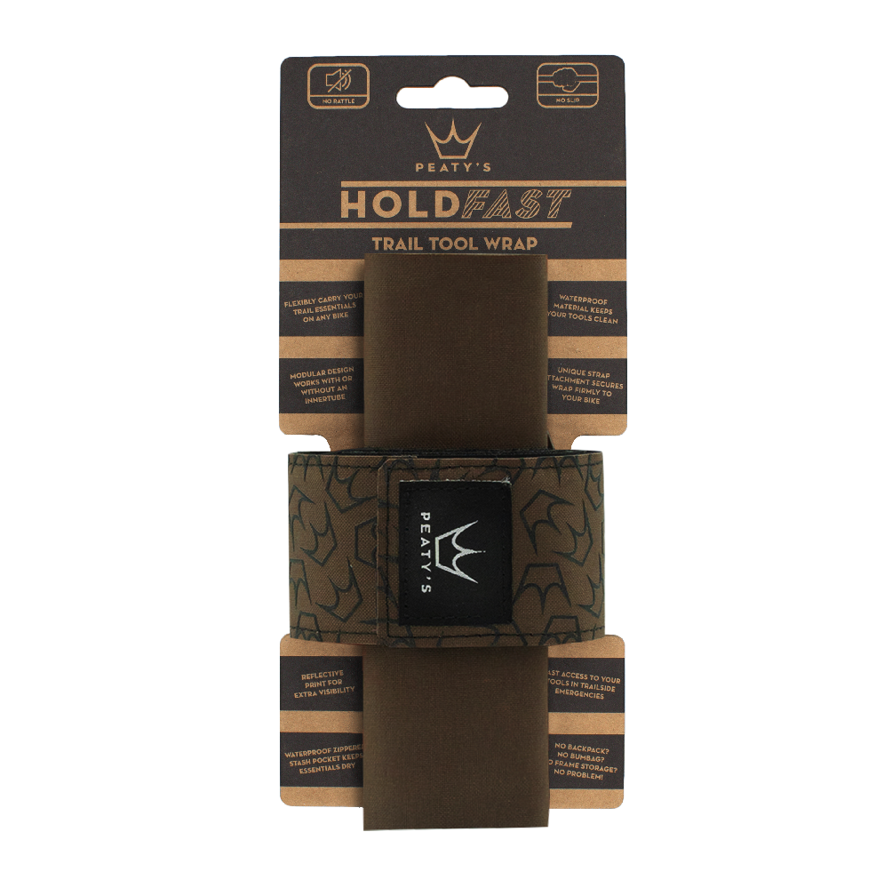 PEATY'S HOLDFAST TRAIL TOOL Pouch Brown