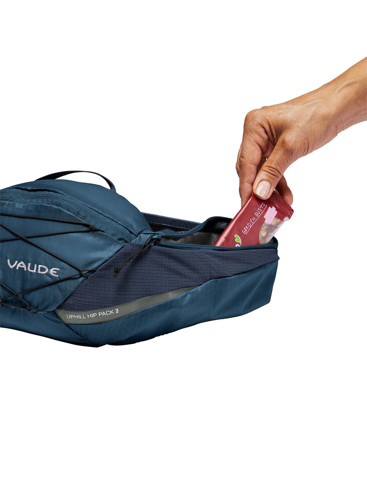 Torba VAUDE UPHILL HIP PACK 2 L Banana Bag Blue Baltic