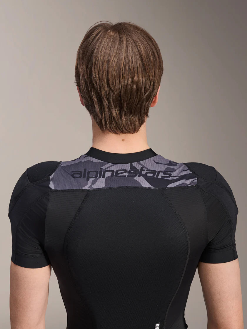 Kamizelka ochronna z krótkim rękawem ALPINESTARS A-MOTION PLASMA Black/Camo