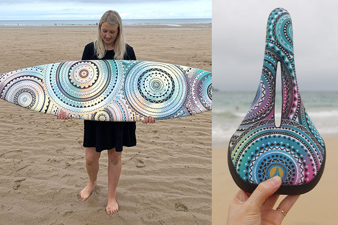 Siodełko damskie SDG ALLURE V2 Rails Lux-Alloy Cornish Surf Saddle