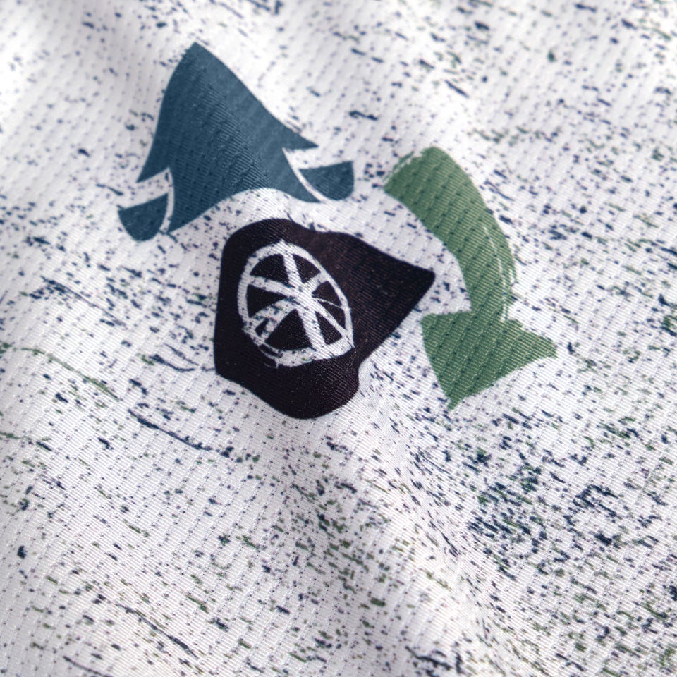 ENDURA SINGLETRACK PRINT TEE Short Sleeve Women's Aero Blue Jersey