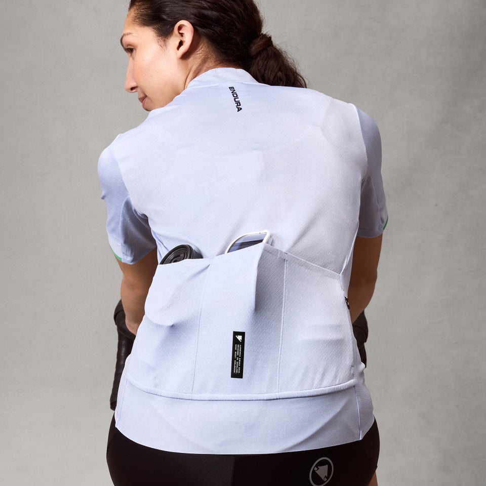 Damska koszulka z krótkim rękawem ENDURA FS260 PRINT Aero Blue