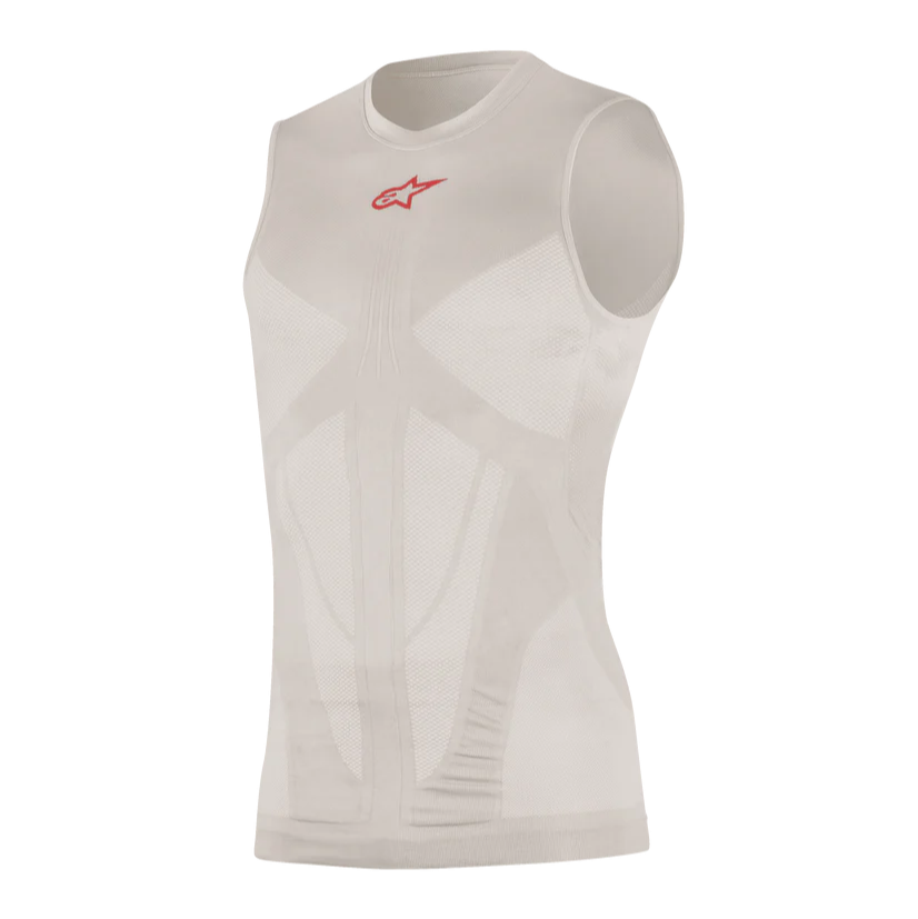 ALPINESTARS TECH TANK SUMMER Sleeveless Underwear Grey/Red