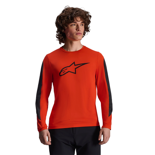 ALPINESTARS A-DURA INSET ASTAR Koszulka z długim rękawem pomarańczowa