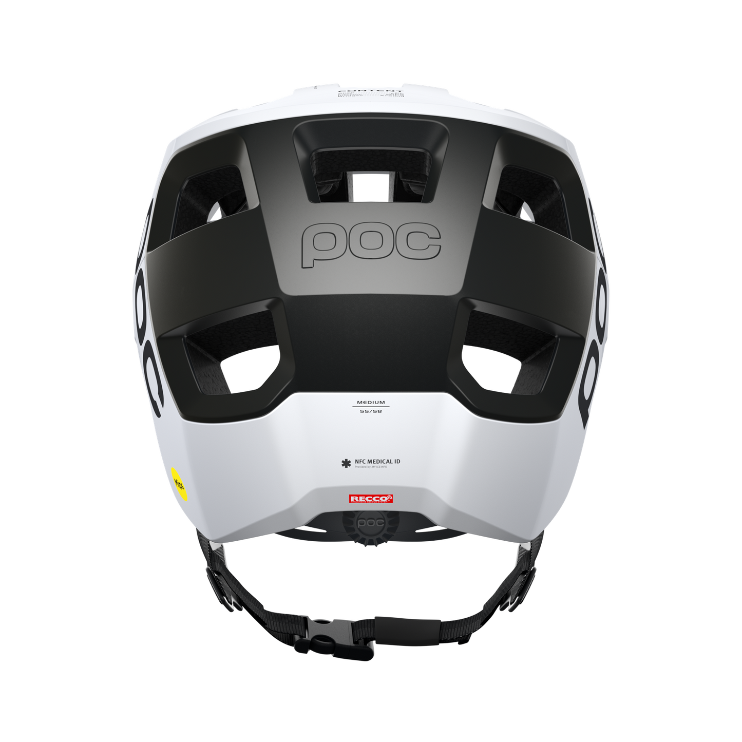 Kask MTB POC KORTAL RACE MIPS biały/czarny matowy