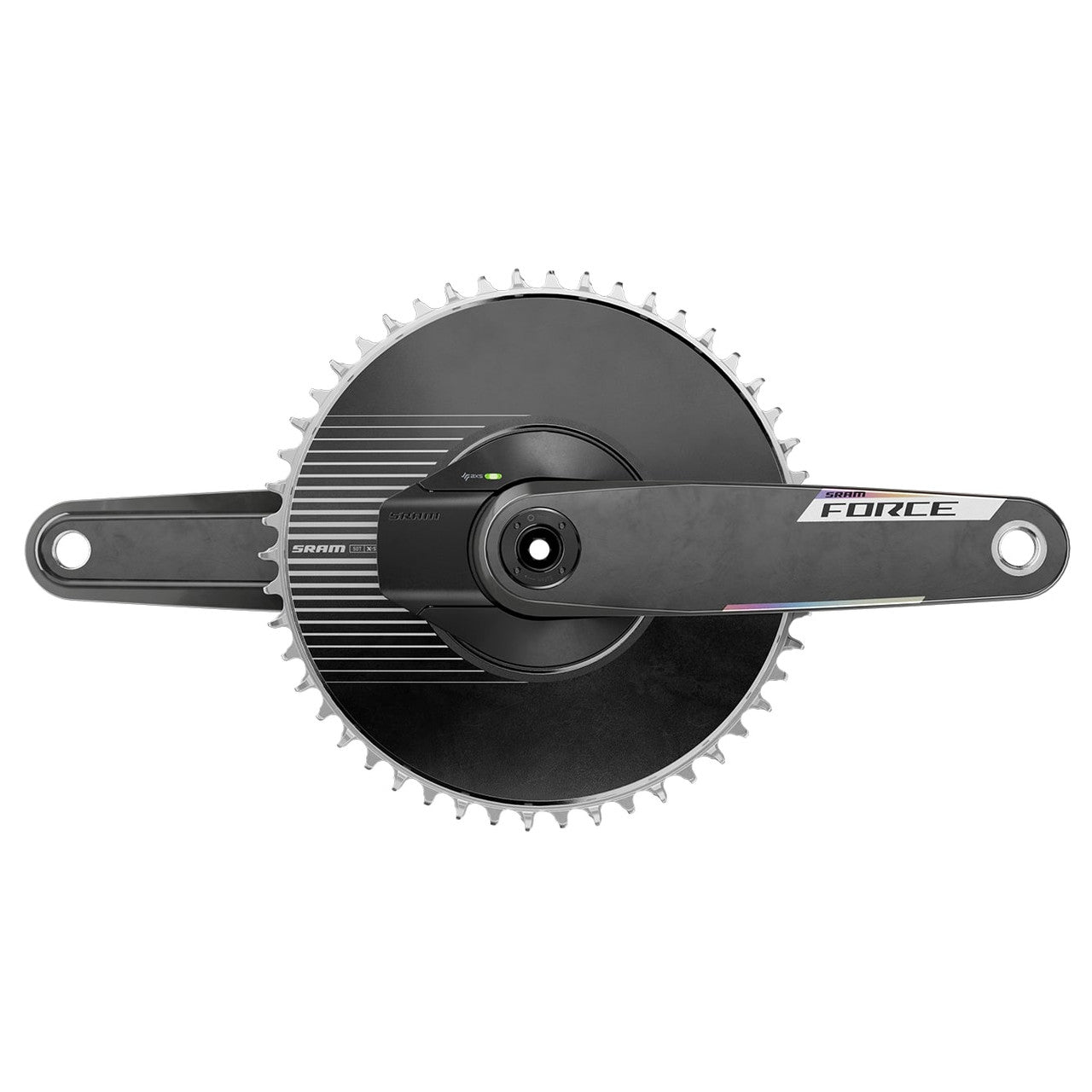 Mechanizm korbowy 12V SRAM FORCE 1 AXS E1 AERO 1X DUB DM z pojedynczym czujnikiem mocy