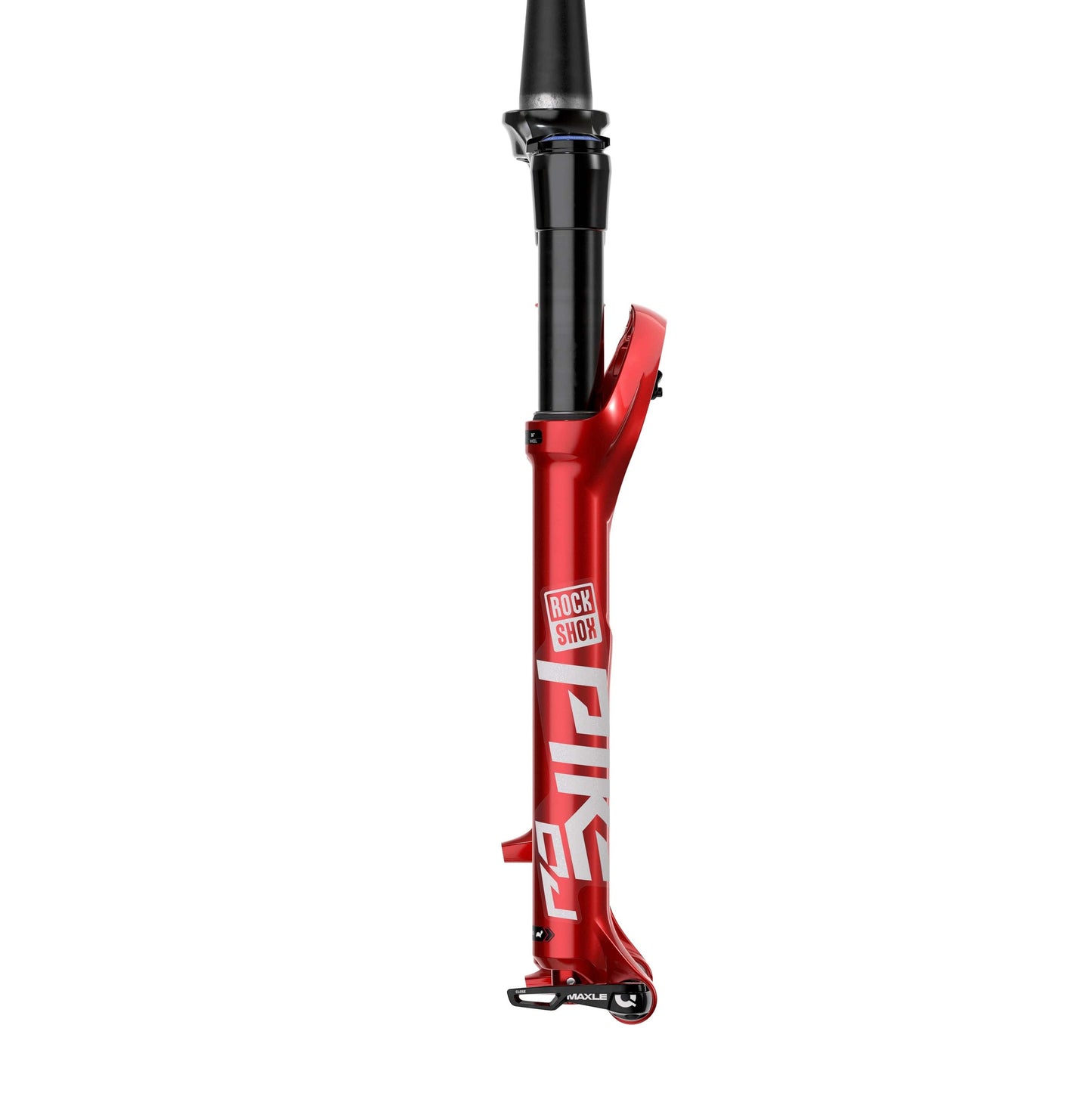 ROCKSHOX PIKE DJ 26 CHARGER SoloAir Oś widelca stożkowego 15x100 mm czerwona