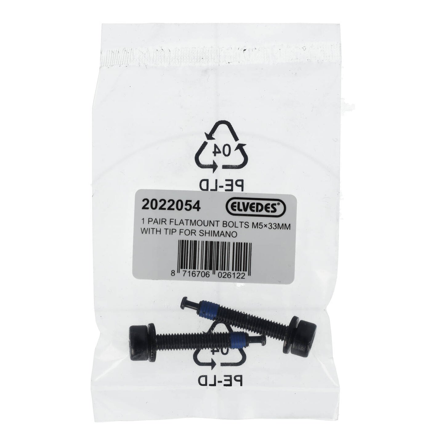 ELVEDES FM Shimano M5x33 Type C Rear Caliper Mounting Screw