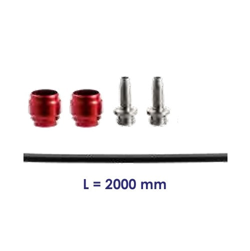 ELVEDES hose kit for SRAM 2m Insert + olive