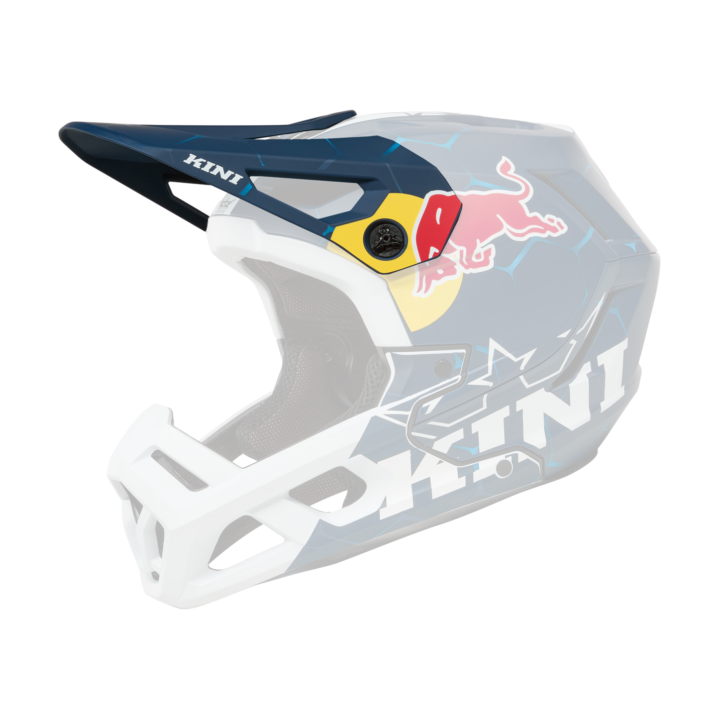 Kask O'NEAL EC KINI RED BULL 1.0 biały/niebieski