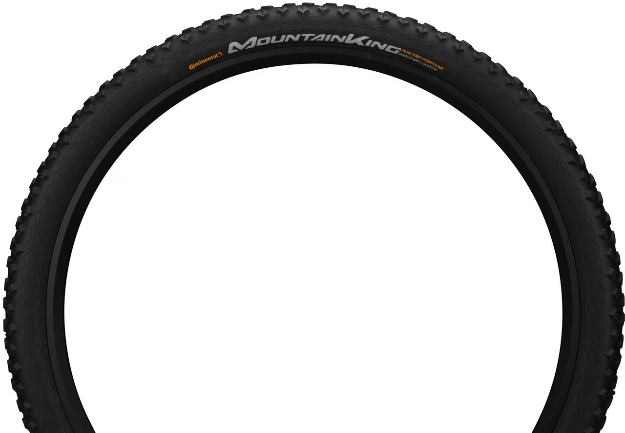 CONTINENTAL MOUNTAIN KING 29x2.30 ShieldWall Tubeless Ready Miękka opona w kolorze czarnym