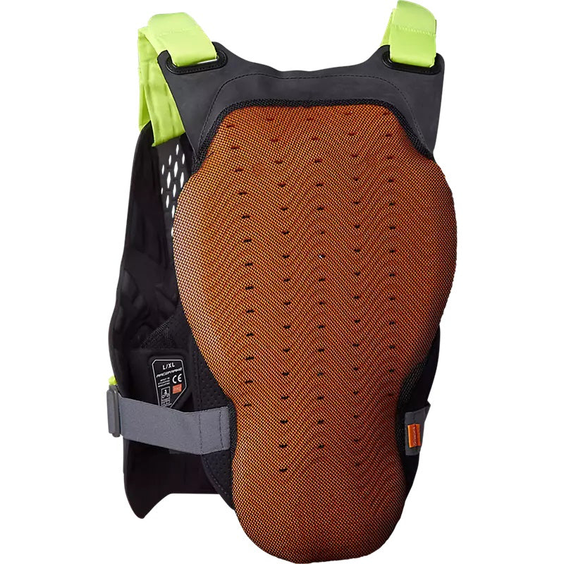 Śliniak ochronny FOX RACEFRAME IMPACT SB D3O czarny/żółty