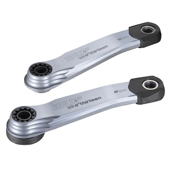 E.THIRTEEN E-SPEC HELIX R ( Fazua Ride 60) Silver Bicycle Crank Arms