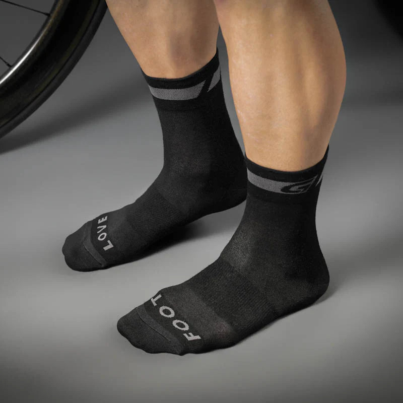 GRIPGRAB MERINO REGALAR Socks Black (x3)