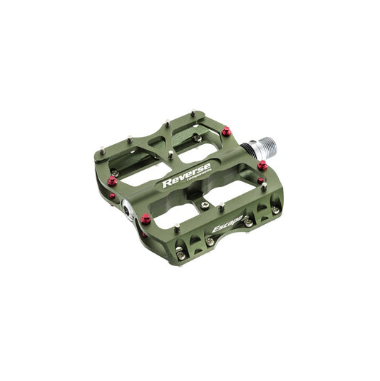 REVERSE COMPONENTS Płaskie pedały ESCAPE Olive
