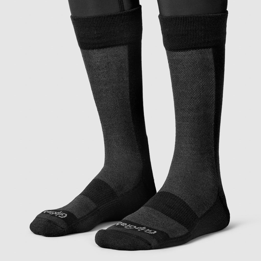Skarpety GRIPGRAB ALPINE MERINO HIGH czarne