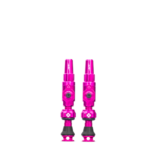 Zawory bezdętkowe MUC-OFF Big Bore Lite (Presta) Small Rose