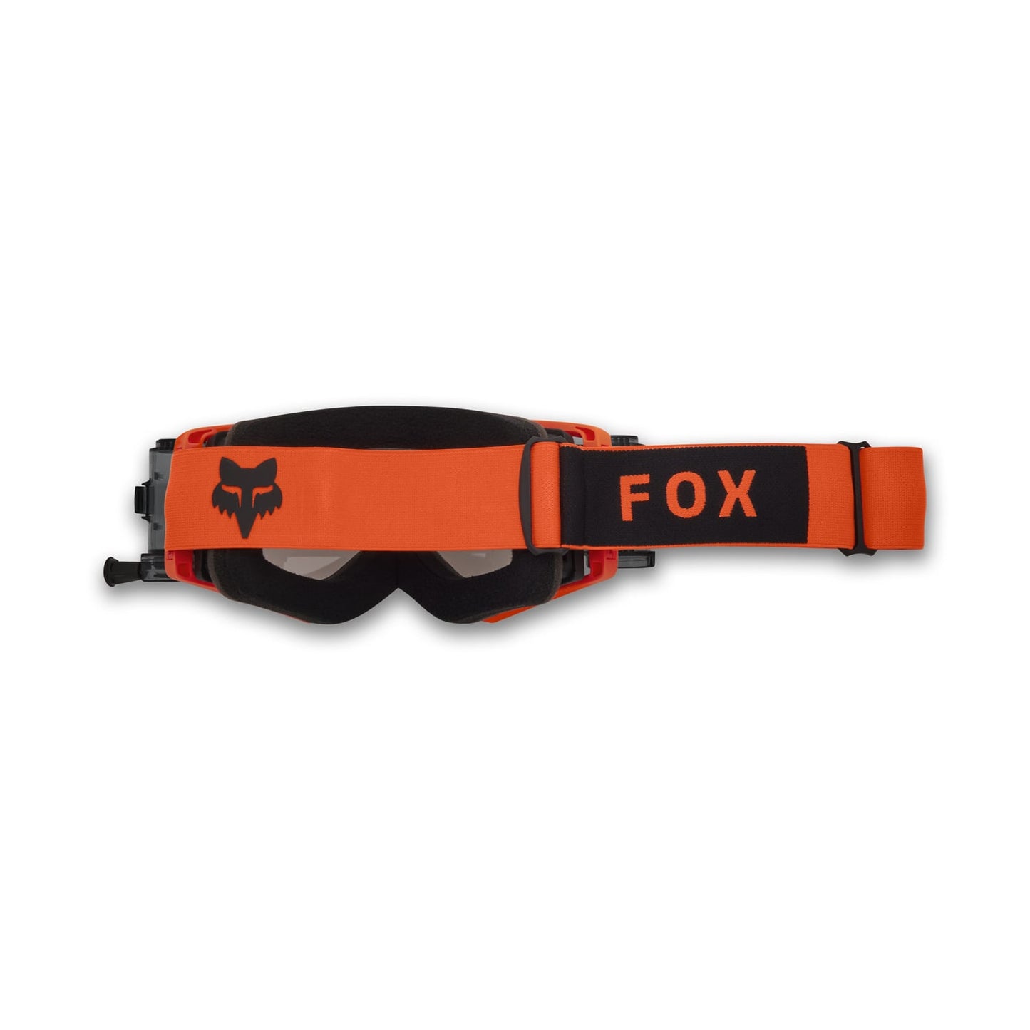 Maska FOX AIRSPACE ENDURO ROLL OFF pomarańczowa 2025