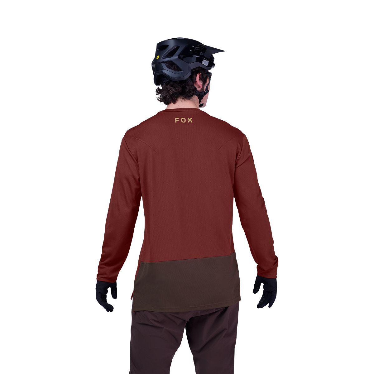 FOX RANGER FOX HEAD Long Sleeve Jersey Bordeaux