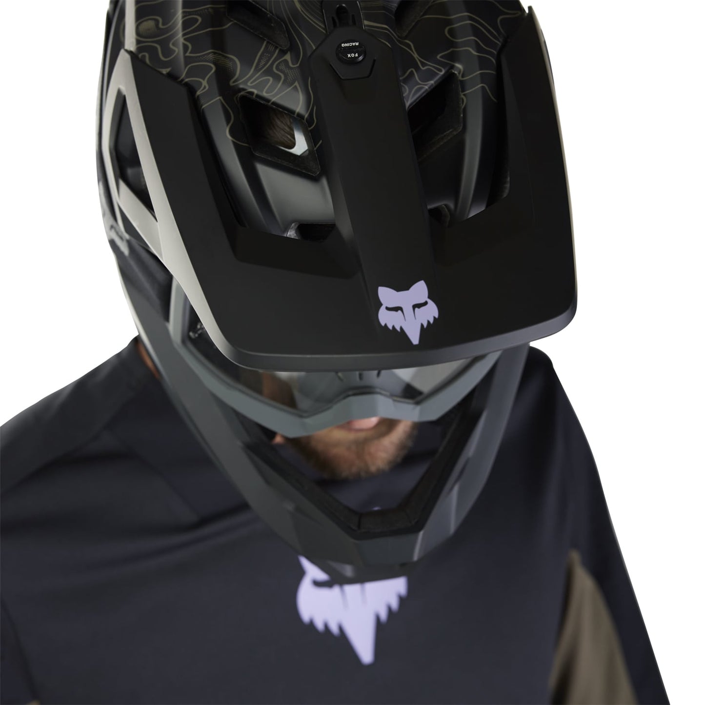 FOX DEFEND PARK Short Sleeve Jersey Black 2025