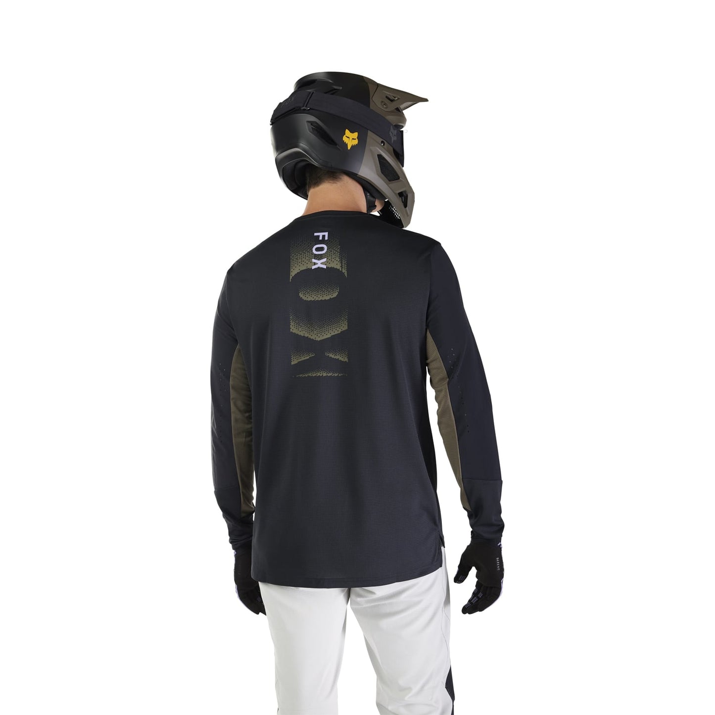 FOX DEFEND PARK Long Sleeve Jersey Black 2025