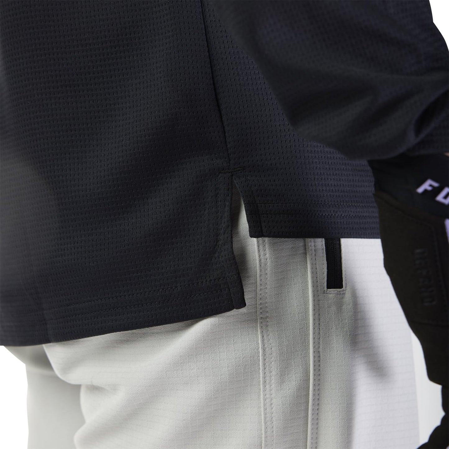 FOX DEFEND PARK Long Sleeve Jersey Black 2025
