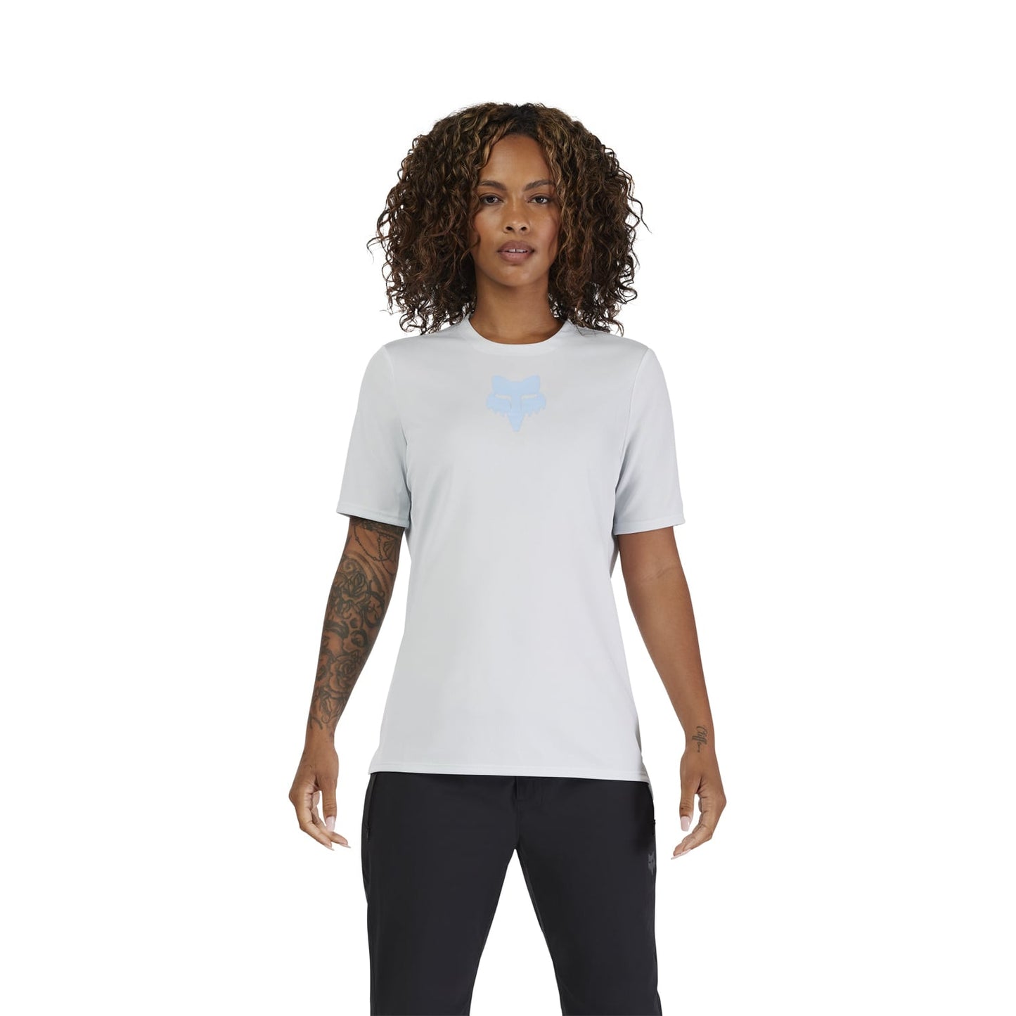 FOX RANGER HEAD Ladies Short Sleeve Jersey Light Blue 2025
