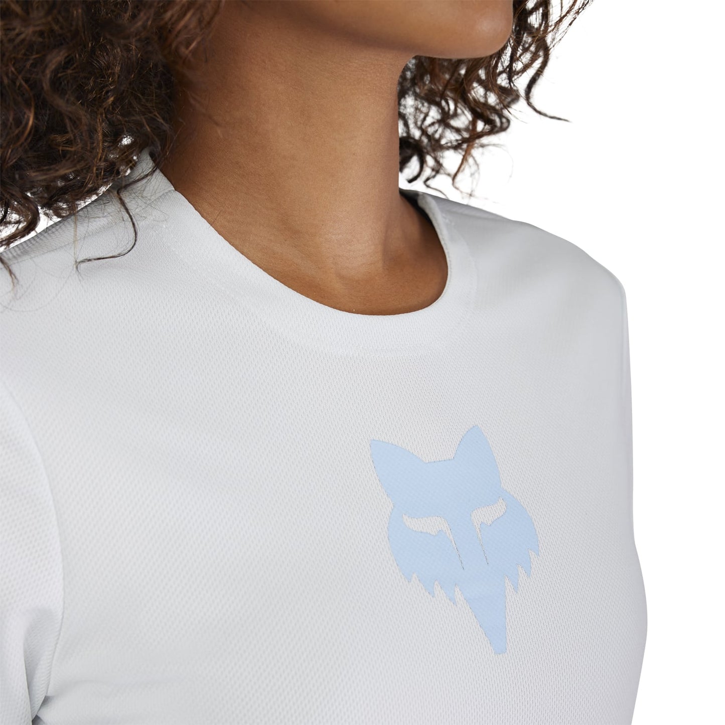 FOX RANGER HEAD Ladies Short Sleeve Jersey Light Blue 2025