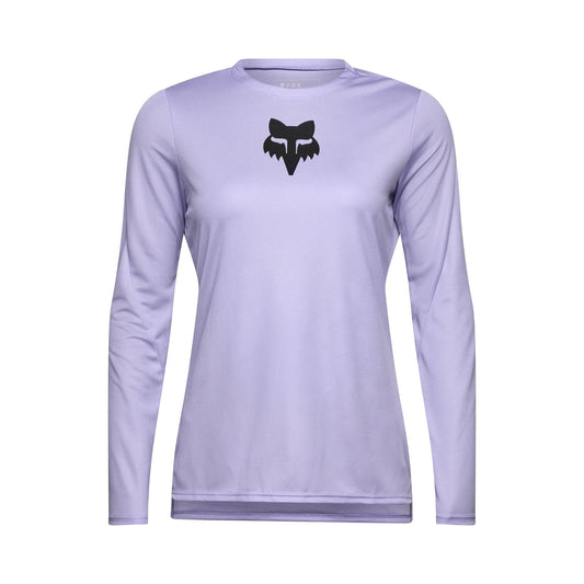 Women's FOX RANGER HEAD Long Sleeve Jersey Lilac 2025