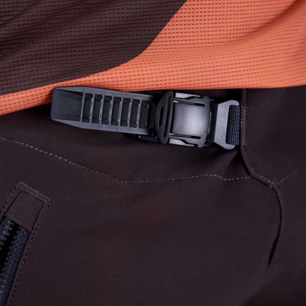 Spodnie FOX FLEXAIR ELEVATED brązowe
