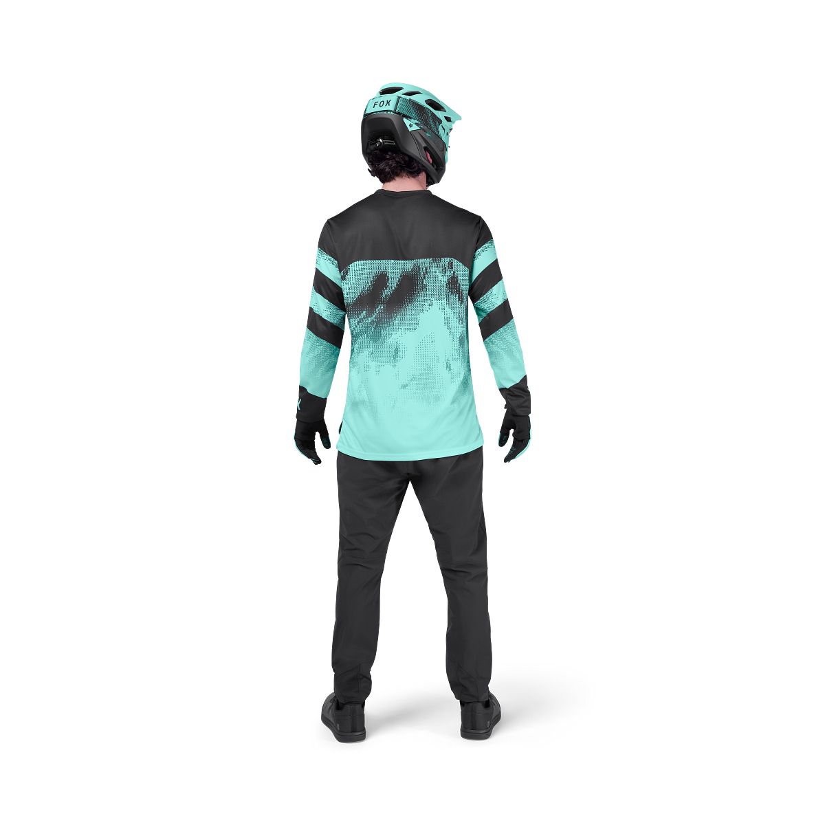 FOX RANGER KAIROS Long Sleeve Jersey Black/Blue