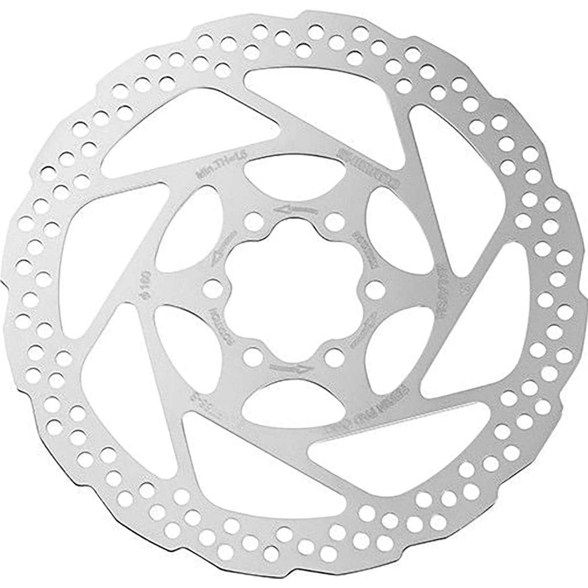 6-otworowy dysk SHIMANO SM-RT56