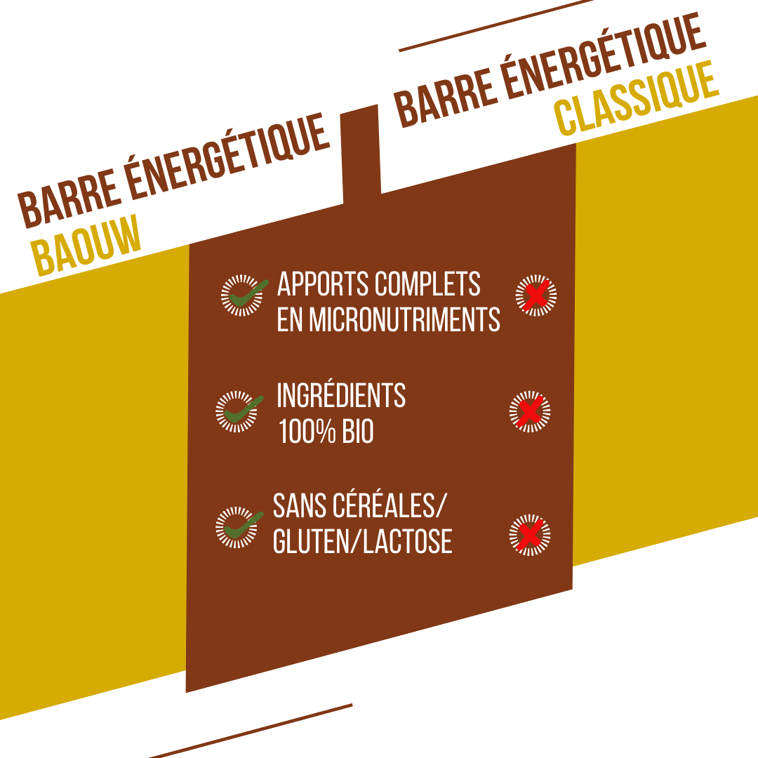 BAOUW ORGANIC EXTRA Baton energetyczny bananowo-pekanowy (50g)