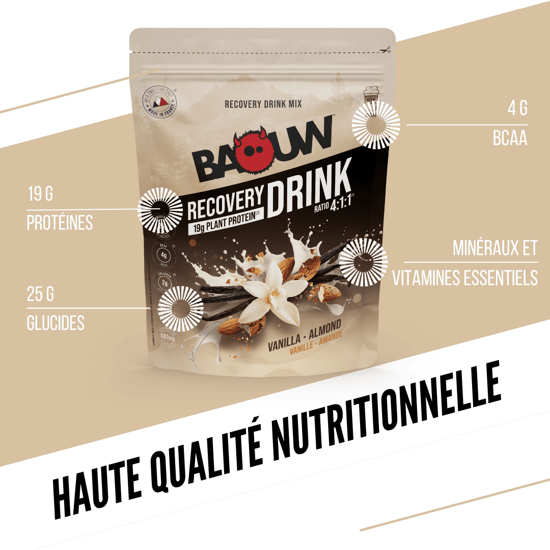 BAOUW RECOVERY Drink (500g) wanilia z migdałami