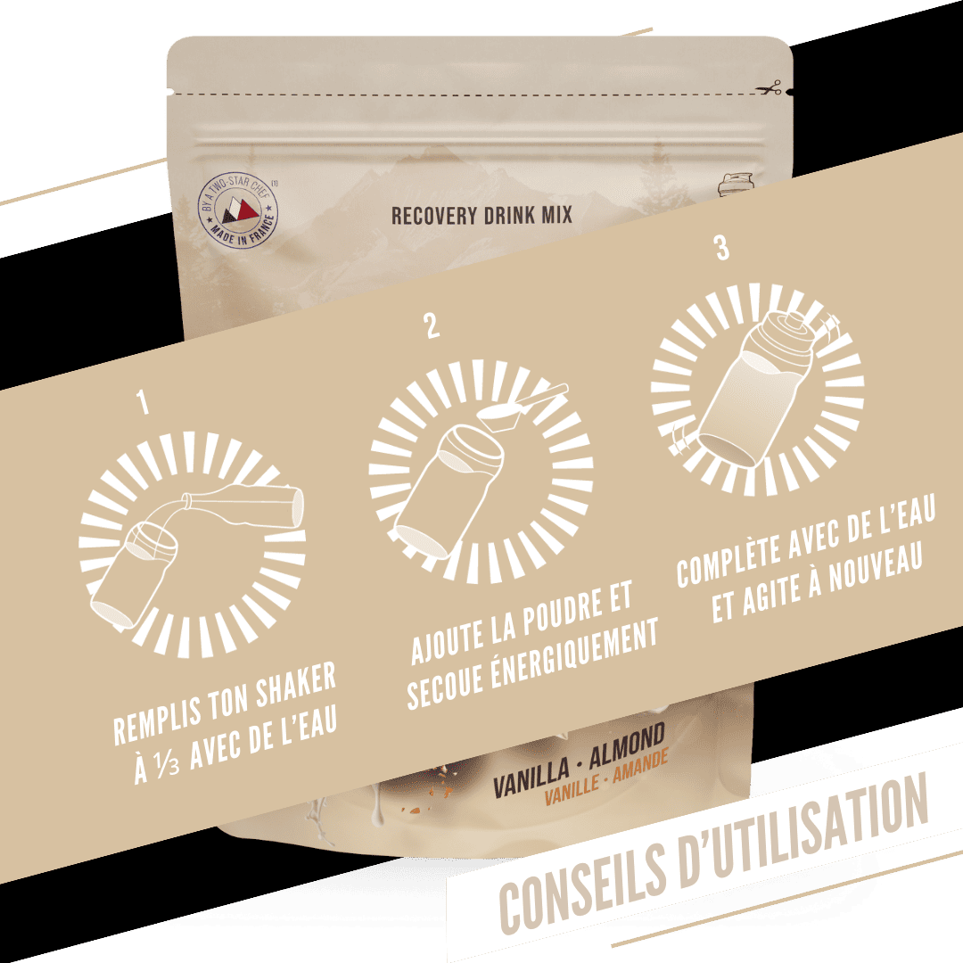BAOUW RECOVERY Drink (500g) wanilia z migdałami