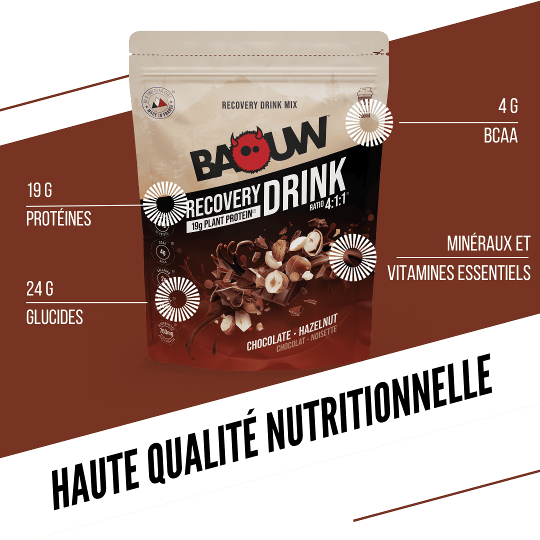 BAOUW RECOVERY Drink (500g) Czekolada z orzechami laskowymi