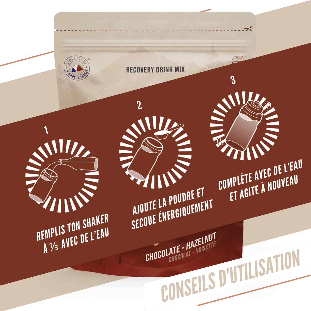 BAOUW RECOVERY Drink (500g) Czekolada z orzechami laskowymi