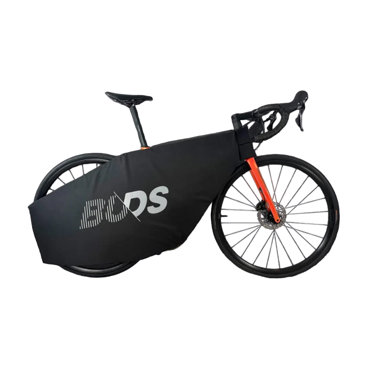 BUDS FRAME PROTECT MAXI Zintegrowany pokrowiec ochronny na ramę roweru szosowego/górskiego czarny